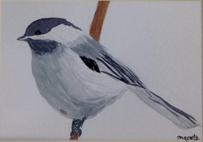 Chickadee Card