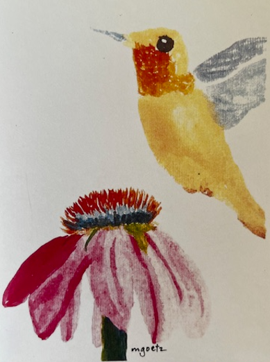 Hummingbird Card